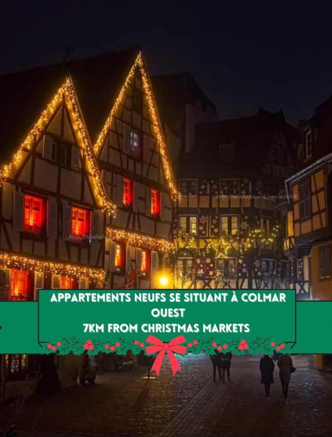 Coeur D'Alsace Colmar Vignobles Ouest Avec Terrasses Villa Wintzenheim Ngoại thất bức ảnh
